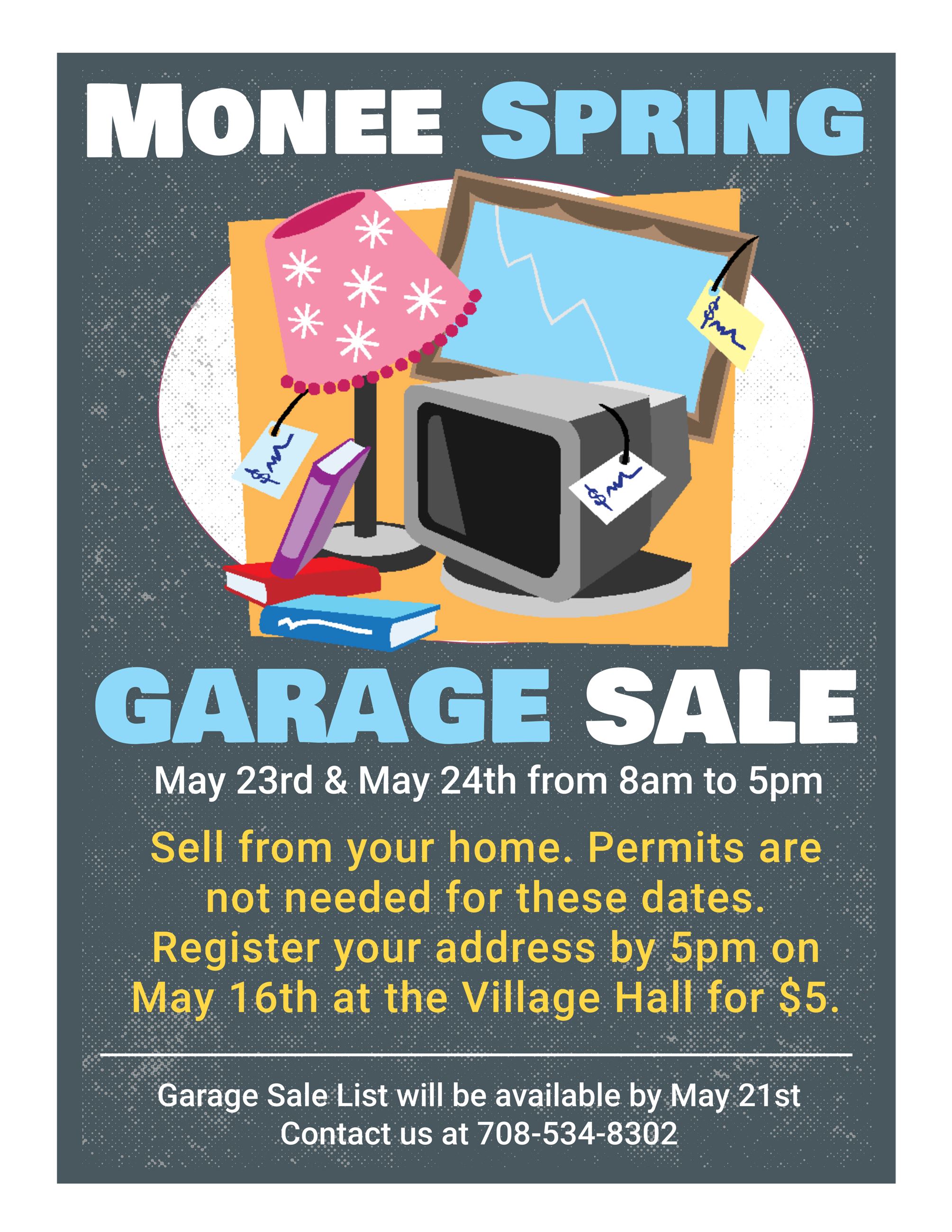 2025 Spring Garage Sale V.2