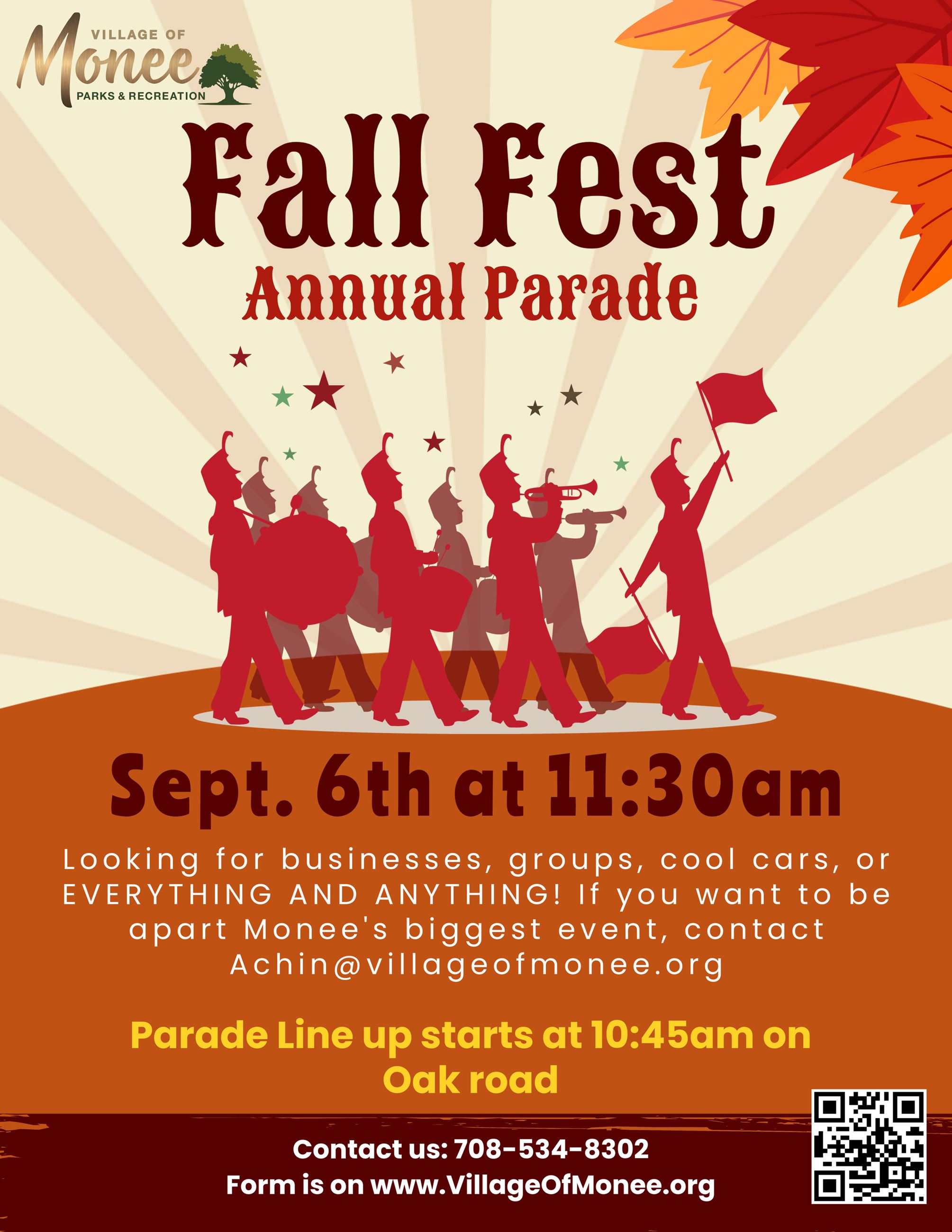 Fall Fest Parade 2025