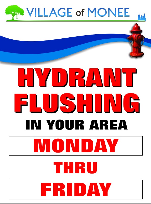Hydrant Flushing Signs (1)